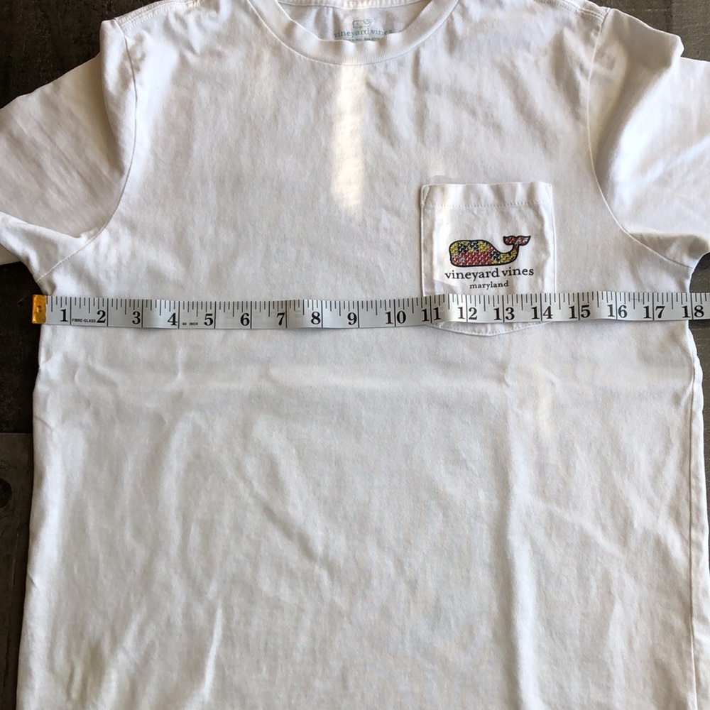 Vineyard Vines youth size large Maryland crab short sleeve T-shirt - Picture 7 of 11